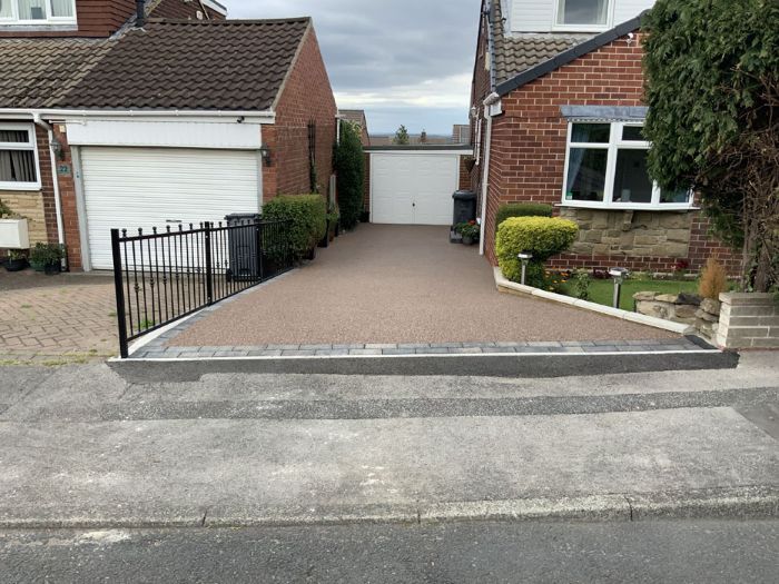New Brittney Black driveway in Leeds